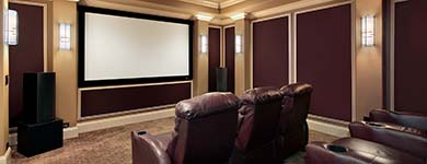 New home theatre system installation