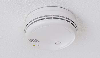 New smoke detector installed