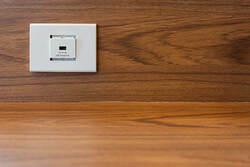 usb power outlet on wall